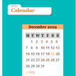 Customized calendar design