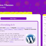 New style applied, with violet and yellow complementary colors