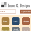 Jason G. Designs 2 mobile view