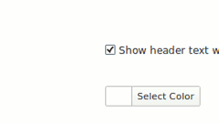 Show header text in WP backend