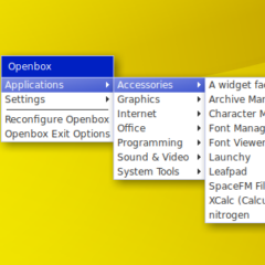 Right-click contextual menu