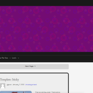 Mixin' Styles- GB Hero header with site title inside