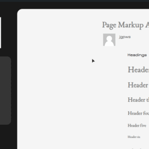 Mixin' Styles sticky left side header