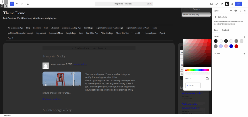 Card light foreground