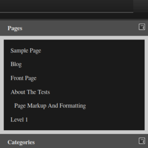 Theme main menu on mobile screen size