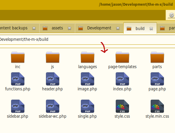 Missing maps folder from a WordPress theme